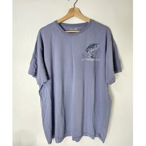 Tasso Elba Island Crew Neck Short Sleeve Graphic Cotton T Shirt Tee 2XL